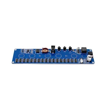 Micro-USB 12V elektronikus barkácskészlet IN14 Nixie cső digitális LED óra ajándék áramköri készlet PCBA csövek nélkül