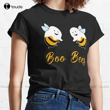 New Boo Bees Classic Halloween póló női férfi ing pamut póló S-3Xl