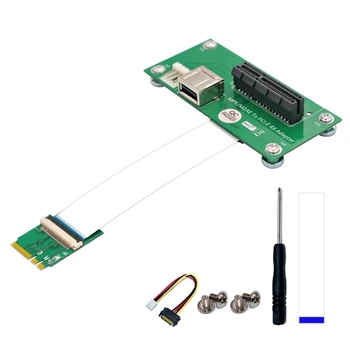NGFF M.2 – PCIe átalakítókártya támogatás PCIe 4X USB2.0 NGFF M.2 adapterkábel