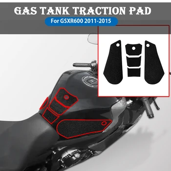 SUZUKI GSXR600 2011-2015 motorkerékpár tartozékokhoz csúszásgátló üzemanyagtartály párnák gáz térdmarkolat tapadási matrica védő