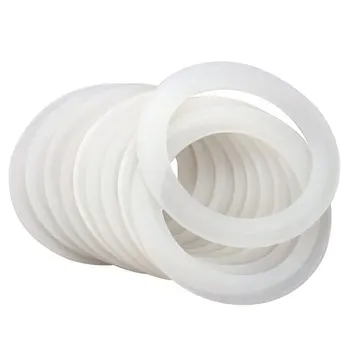 Szilikon edény tömítések 10 darab gumitömítés gyűrűk légmentesen záródó szilikon csere tömítés üvegekhez szivárgásmentes tömítés tömítőgyűrűk
