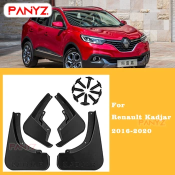 Sárfogó Renault Kadjar sárvédő fröccsenésvédő sárvédőkhöz autó kiegészítők autó styling 4 db 2016-2020 4Db autó első hátsó sár