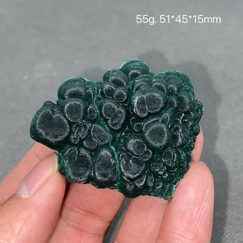 Természetes zöld malachit nyers kő gyönyörű tű alakú plusz bársony kvarc kő ásványi minta gyógyító lakberendezés