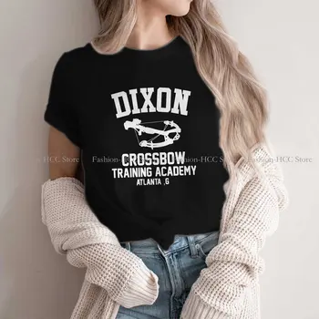 The Walking Dead Dary Dixon Polyester Póló nőknek Crossbow Academy Soft Leisure pulóverek Póló újdonság Trendi