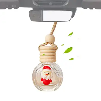 Utazási parfümös üveg újratölthető karácsonyi Mikulás/ Szarvas/harisnya lógó autó diffúzor Home Autó parfüm medál újratölthető