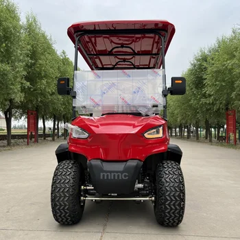 Új elektromos terepjáró vadász golfautó 72V 4 üléses terepjáró klubautó homokfutó golfkocsi 4000W napelemes golfkocsi 골프카트