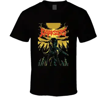Új nem hivatalos Dark Souls Metal Band Black Tshirt Size S 2XL